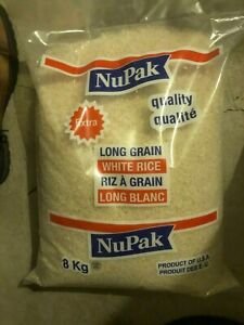 Long Grain White Rice 8Kg